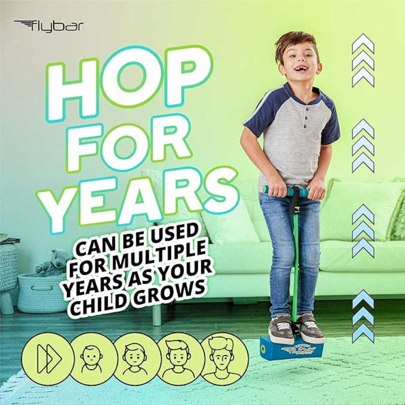 Flybar Foam Pogo Jumper for Kids Toddlers Safe Fun Pogo Stick Ages 3+