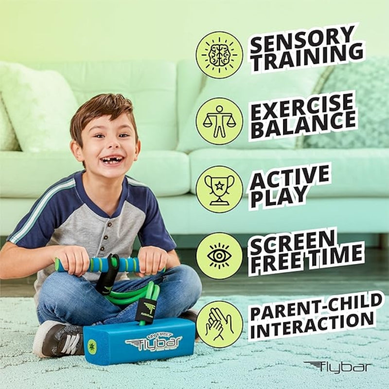 Flybar Foam Pogo Jumper for Kids Toddlers Safe Fun Pogo Stick Ages 3+