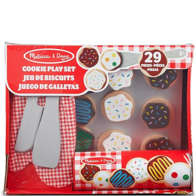 Melissa & Doug Slice Bake Cookies Wooden Play Food Set Toy for Kids 3+ Ages
