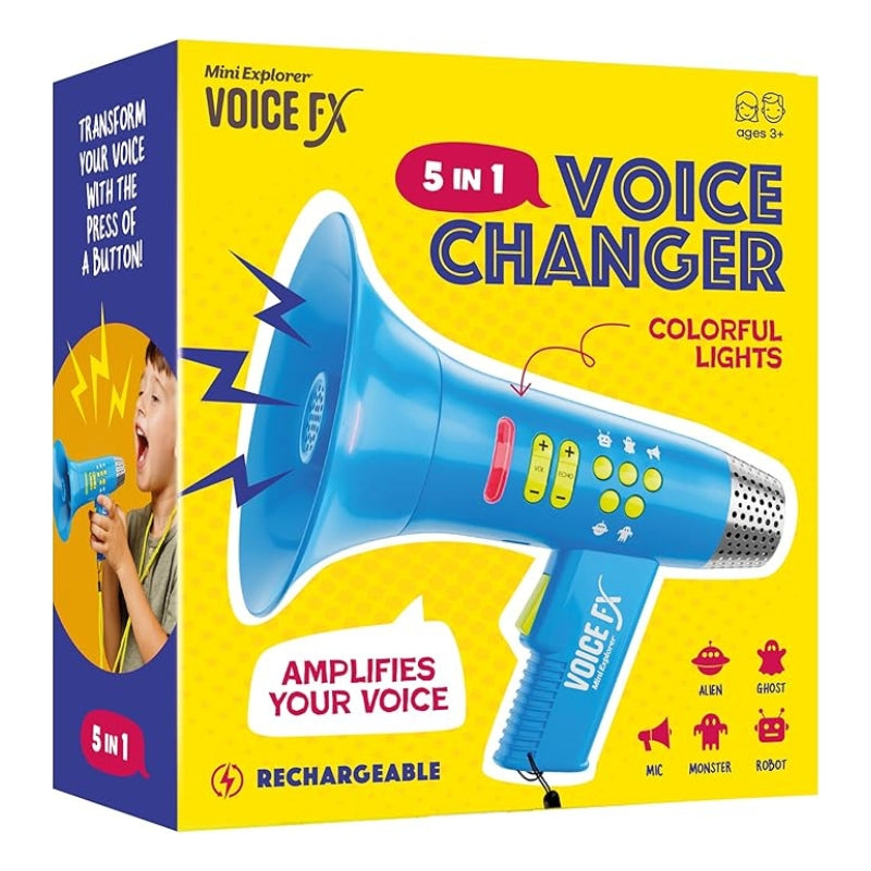 Mini Explorer Voice Changer Toy for Kids Boys Girls Ages 3-8 Gift Fun Toys