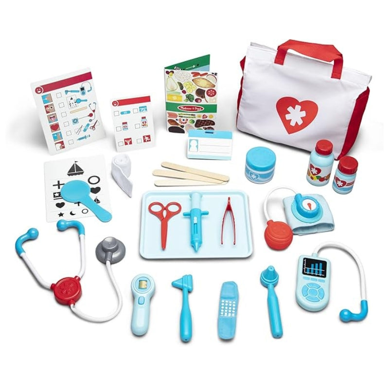 Melissa & Doug Get Well Doctor Kit 25-Piece Toddler Pretend Play Toy Set