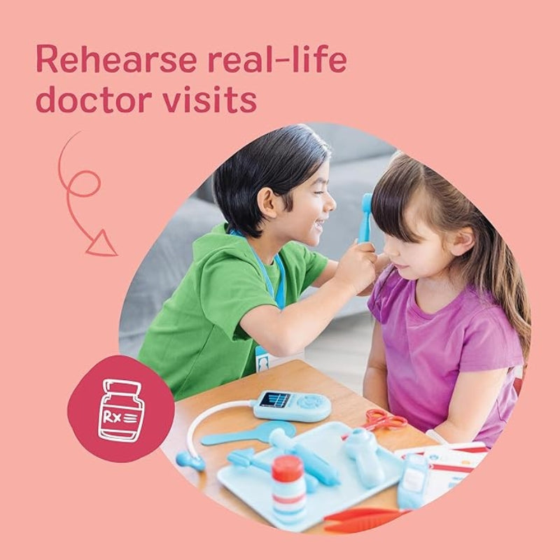 Melissa & Doug Get Well Doctor Kit 25-Piece Toddler Pretend Play Toy Set