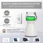 YVE LIFE 4th Gen Laser Cat Toy Motion Activated Rechargeable Interactive White
