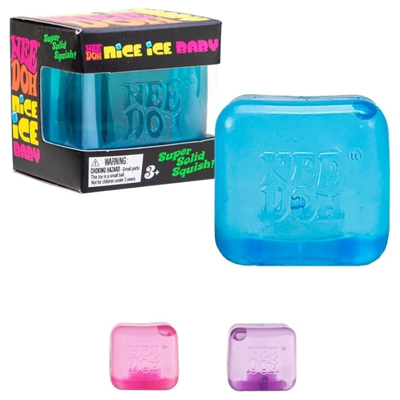 NeeDoh Nice Ice Baby 1.25 Inch Sensory Squeeze Toy Super Solid SquishStress