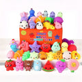 30 Pack Kawaii Squishy Toys for Kids, Mini Mochi Animals Party Favors Gifts