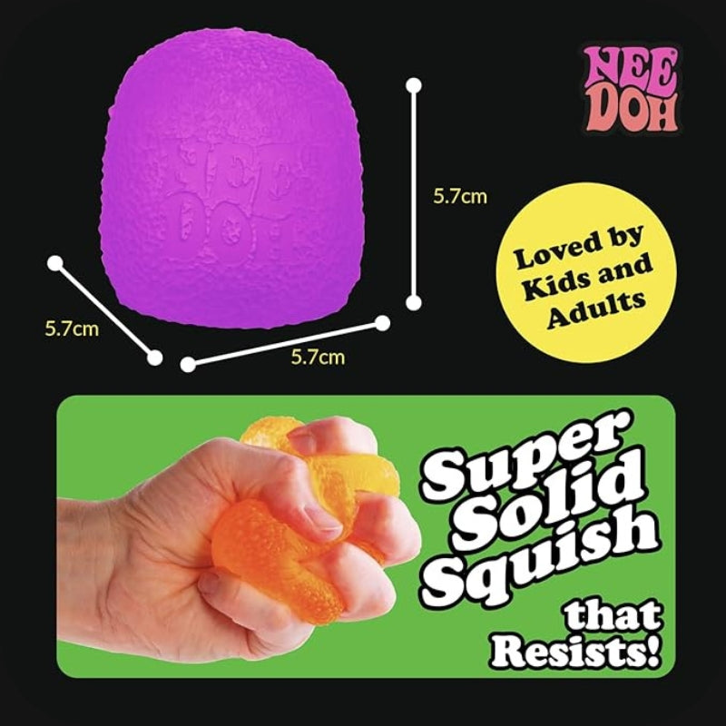NeeDoh Gumdrop 2.5 Inch Textured Sensory Toy Super Solid Squish StressToys