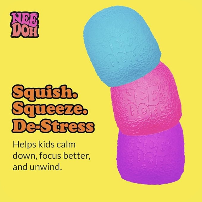 NeeDoh Gumdrop 2.5 Inch Textured Sensory Toy Super Solid Squish StressToys