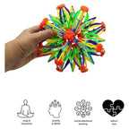 4E Novelty Expandable Breathing Ball 6-12 Inch Fidget Toy Stress Relief Sphere