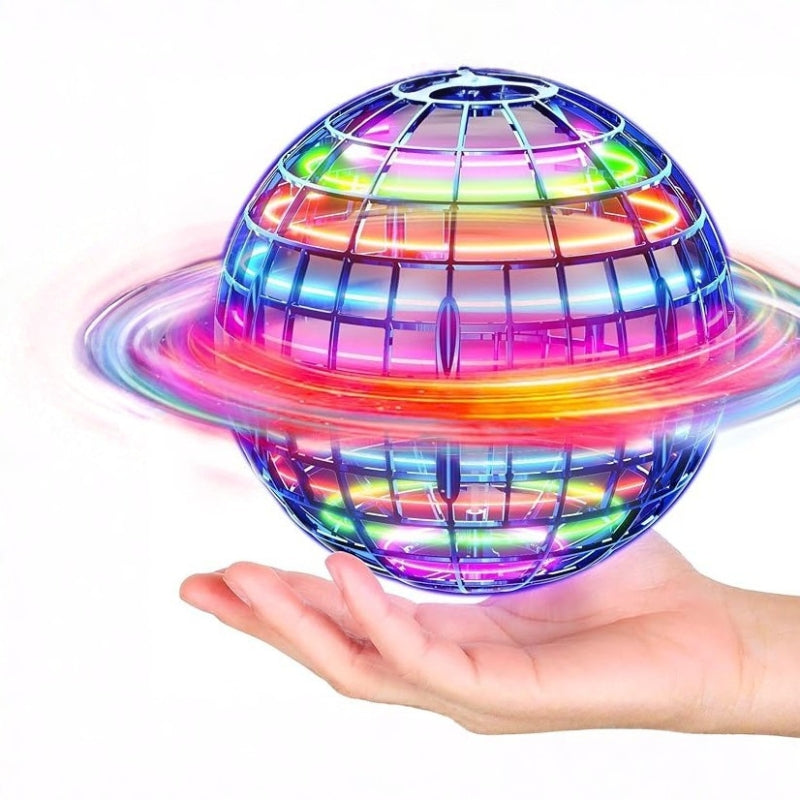 Flying Orb Ball 2025 Upgraded Blue Magic Hover Spinner with Lights Kids Gifts
