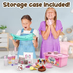 Original Ice Cream Slime Kit for Girls 31-Piece DIY Cherry Scented Arts & Crafts