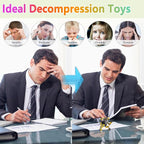 4 Pack Transformable Fidget Spinner Toys for Kids Teens Stress Relief Gifts
