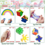 Scientoy 35 Pcs Fidget Toy Set Sensory Stress Relief for Kids Adults Calmer
