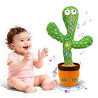 Talking Dancing Cactus Toy for Babies Singing Repeating Light Up Toddler Toy